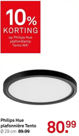 Karwei Philips Hue plafonnière Tento aanbieding