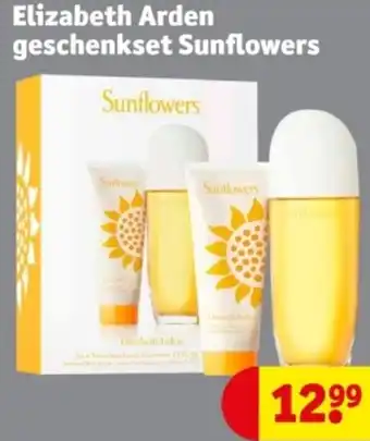 Kruidvat Elizabeth Arden geschenkset Sunflowers aanbieding