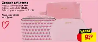 Kruidvat Zenner toilettas aanbieding
