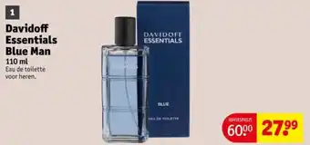 Kruidvat Davidoff Essentials Blue Man aanbieding
