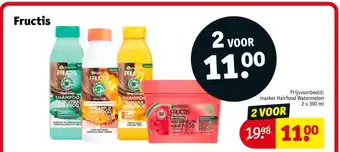 Kruidvat Fructis aanbieding