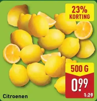 ALDI Citroenen aanbieding