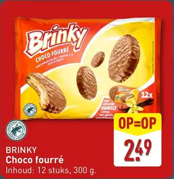 ALDI Brinky choco fourré aanbieding