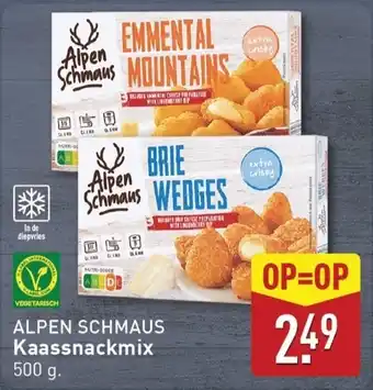 ALDI Alpen Schmaus Kaassnackmix aanbieding