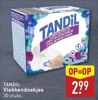 ALDI Tandil Vlekkendoekjes aanbieding