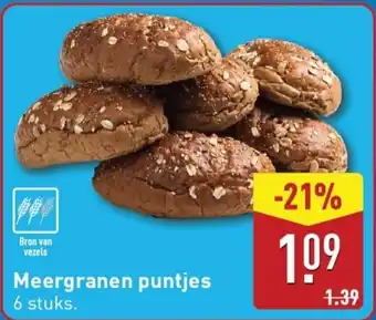 ALDI Meergranen puntjes aanbieding