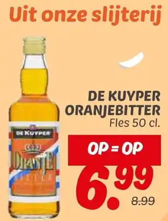 Dekamarkt De kuyper oranjebitter aanbieding