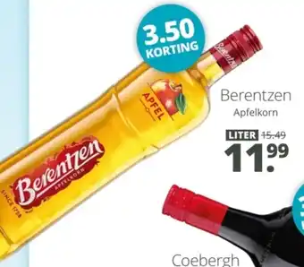 Mitra Berentzen Apfelkorn aanbieding