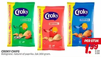 Dekamarkt Croky chips aanbieding