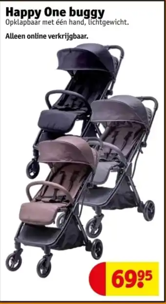 Kruidvat Happy One buggy aanbieding