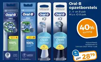 Trekpleister Oral-B opzetborstels aanbieding