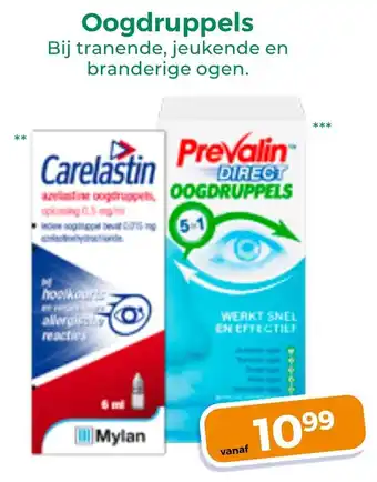 Trekpleister Oogdruppels aanbieding