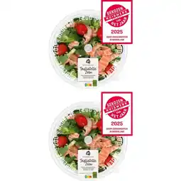 Albert Heijn AH Stoommaaltijd zalm roomsaus 2-pack aanbieding