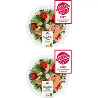 Albert Heijn AH Stoommaaltijd zalm roomsaus 2-pack aanbieding