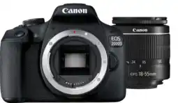 Coolblue Canon EOS 2000D + 18-55mm f/3.5-5.6 DC III aanbieding