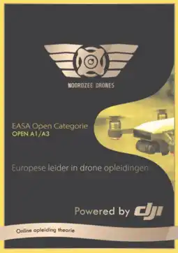 Coolblue Noordzee Drones Opleidingsvoucher Vliegbewijs A1/A3 aanbieding