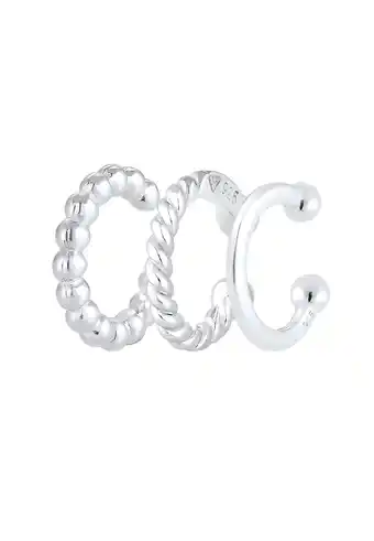 Douglas Elli Dames Oorklem Set Geo Minimaal Look in 925 Sterling Zilver aanbieding