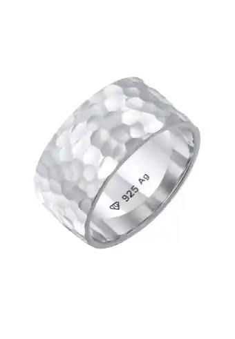 Douglas Elli Dames Band Basis Gehamerd in 925 Sterling Zilver aanbieding