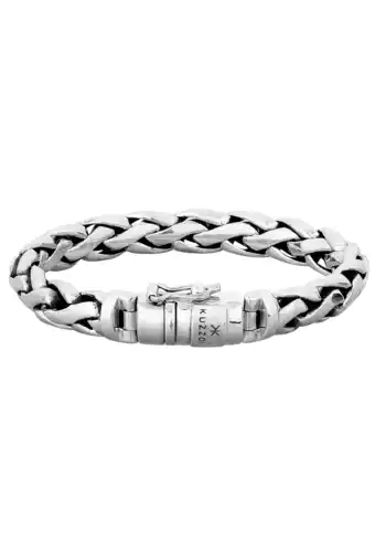 Douglas KUZZOI Herren Basic Panzerarmband Cool Robust 925 Silber aanbieding