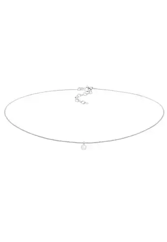 Douglas Elli Dames Choker Hanger Geo met Maansteen in 925 Sterling Zilver aanbieding