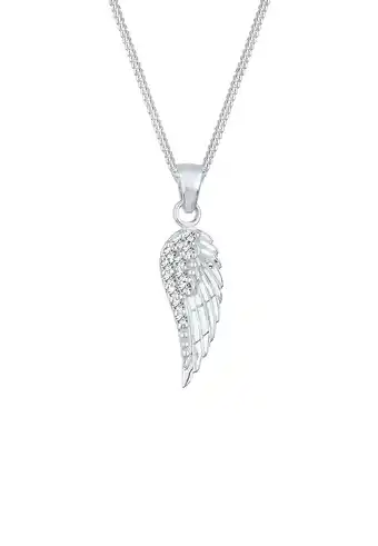 Douglas Elli Dames Hanger met Vleugel met Kristallen in 925 Sterling Zilver aanbieding