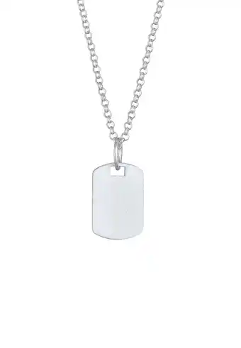 Douglas KUZZOI Militaire herenplaat geborsteld in 925 sterling zilver aanbieding