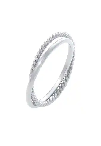 Douglas Elli Dames Wikkel Klassiek Filigraan Gedraaid Trend in 925 Sterling Zilver aanbieding