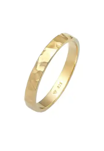 Douglas Elli Dames band basis fijn gehamerd trend in 925 sterling zilver aanbieding