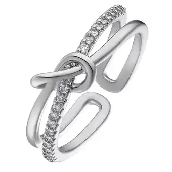 Douglas Heideman Ring Zina zilverkleurig gepolijst aanbieding