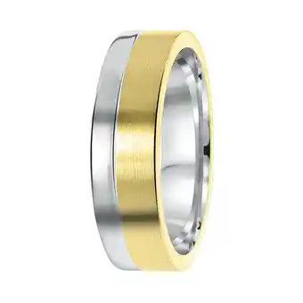 Douglas Lucardi Ring 'Benidorm' Zilver - zilverkleurig-goudkleurig aanbieding