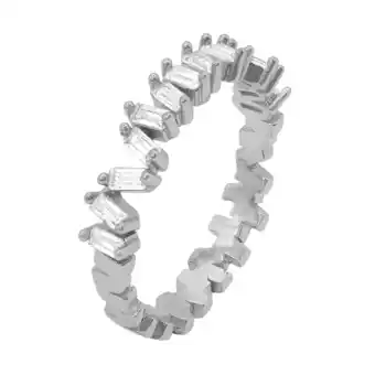 Douglas Heideman Ring Esme zilverkleurig gepolijst aanbieding