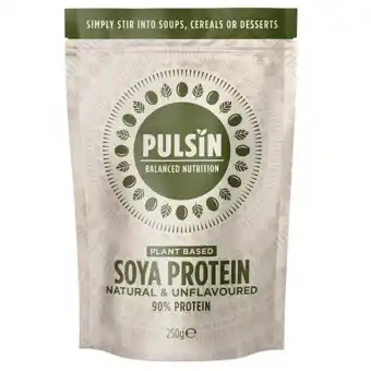 Holland & Barrett Pulsin Soya Protein Isolate - 250g aanbieding