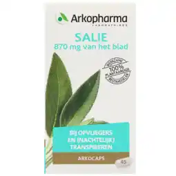 Holland & Barrett Arkopharma Salie Bio (45 Capsules) aanbieding