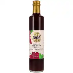 Holland & Barrett Biona Organic Red Wine Vinegar With The Mother - 500ml aanbieding
