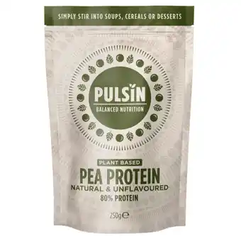 Holland & Barrett Pulsin' Pea Protein Isolate - 250g aanbieding