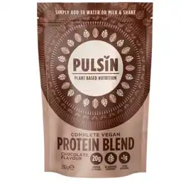 Holland & Barrett Pulsin Erwten Protein Chocolate - 250g aanbieding