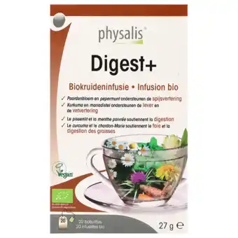 Holland & Barrett Physalis Kruideninfusie Digest - 20 theezakjes aanbieding