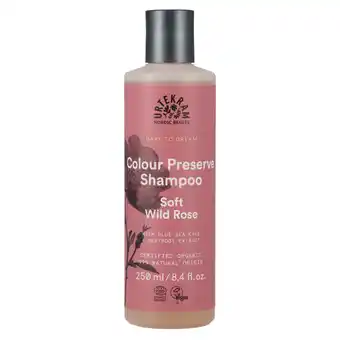Holland & Barrett Urtekram Colour Preserve Shampoo Soft Wild Rose - 250ml aanbieding