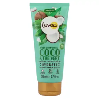 Holland & Barrett Lovea Conditioner Coconut & Green Tea - 200ml aanbieding
