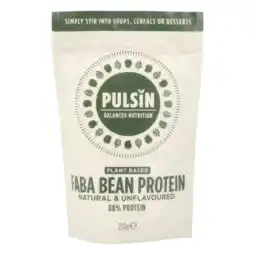 Holland & Barrett Pulsin Faba Bean Protein Natural - 250g aanbieding