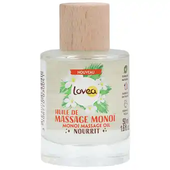 Holland & Barrett Lovea Massageolie met Monoï - 50ml aanbieding