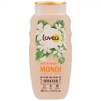 Holland & Barrett Lovea Shower Gel Monoï - 400ml aanbieding