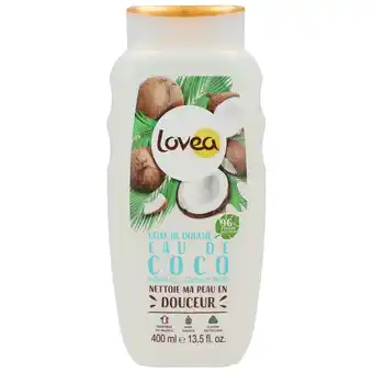 Holland & Barrett Lovea Shower Gel Coconut Water - 400ml aanbieding