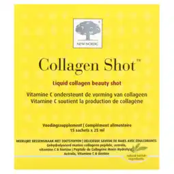Holland & Barrett New Nordic Collagen Beauty Shot - 15 x 25ml aanbieding