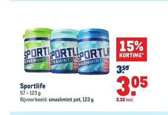 Makro Sportlife 57-123g aanbieding