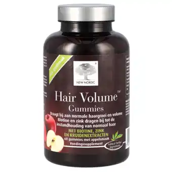 Holland & Barrett New Nordic Hair Volume Gummies - 60 gummies aanbieding