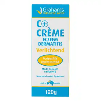 Holland & Barrett Grahams C+ Eczema & Dermatitis Cream - 120g aanbieding