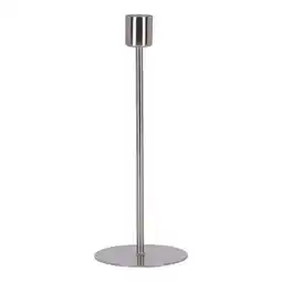Van Cranenbroek Kaarsenhouder metaal zilver 7x7x21cm nc aanbieding