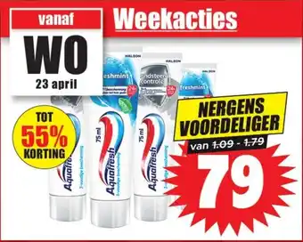 Dirk Weekacties aanbieding