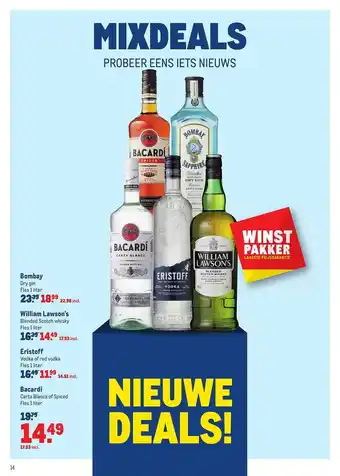 Makro Bacardi 1liter aanbieding